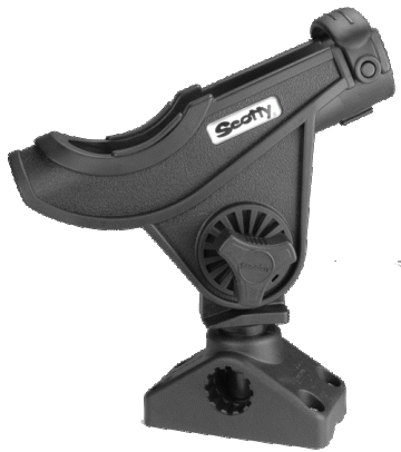 Scotty baitcaster hengelsteun opbouw