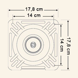 Springfield drehteller dimensionen